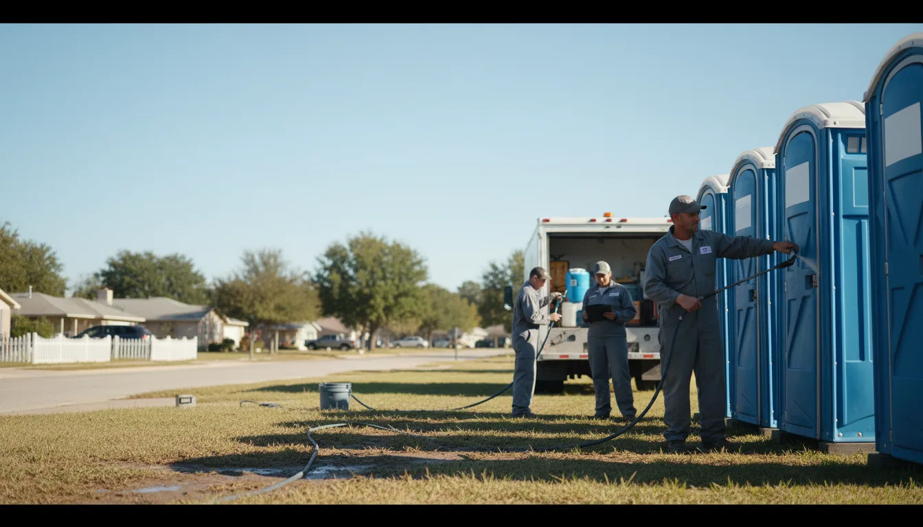 Long-Term Portable Toilet Rental in Greenacres, WA near me
